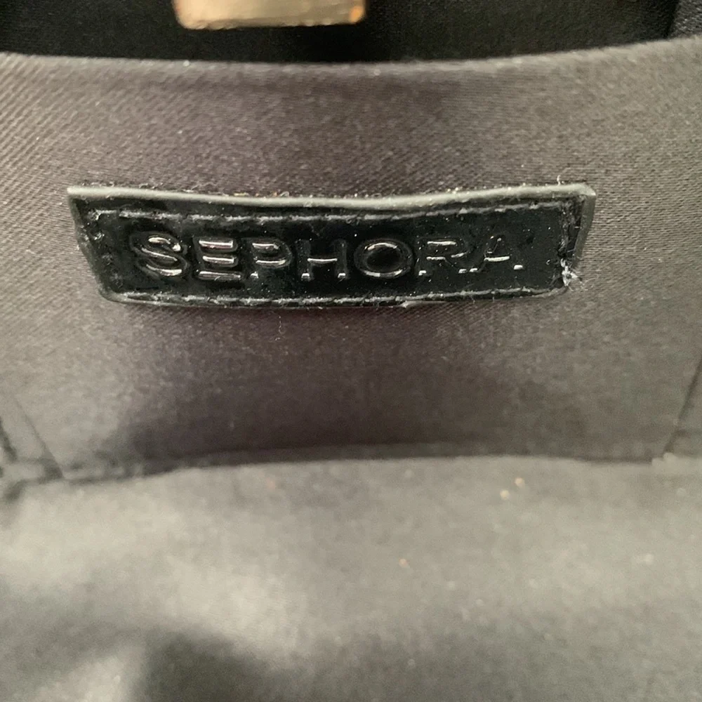 Sephora small black/gold purse - Picture 3 of 7